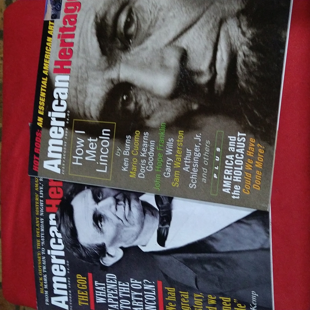 American Heritage, Lincoln Covers